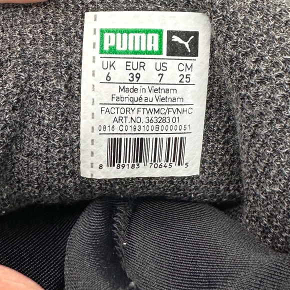 Puma Trinomic Blaze of Glory Sock Boot Men’s Size 7 Black Sneaker Shoes - Picture 10 of 10